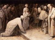 Pieter Bruegel, Christ and the Woman Taken in Adultery